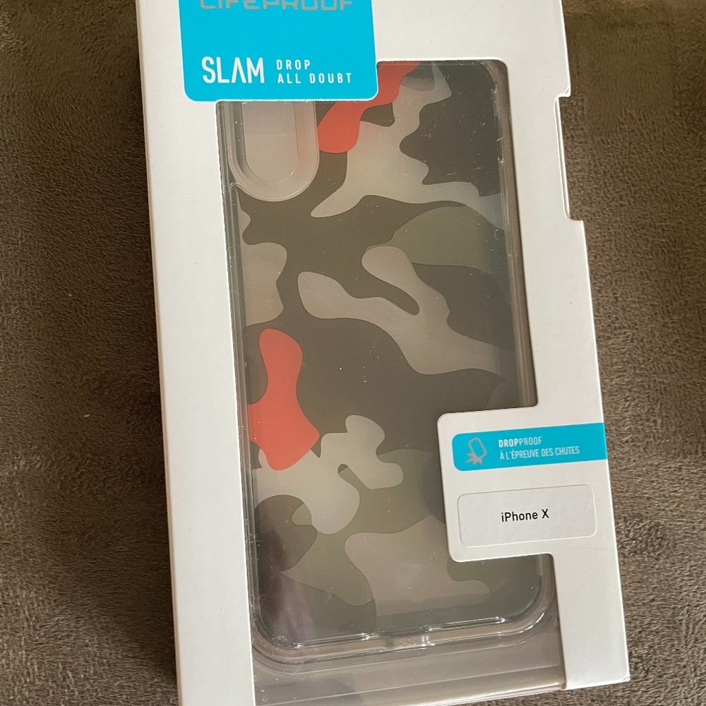 iPhone X Camo Phone Case